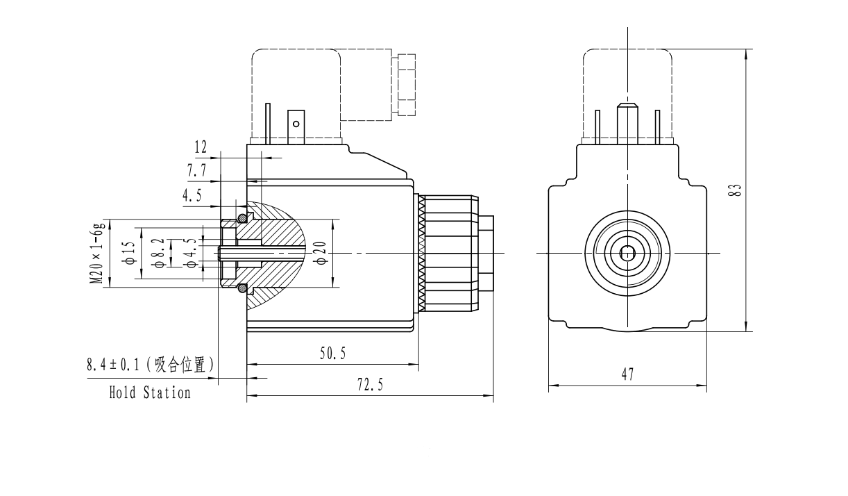 MFJ10-28YC（T）交流濕式閥用電磁鐵