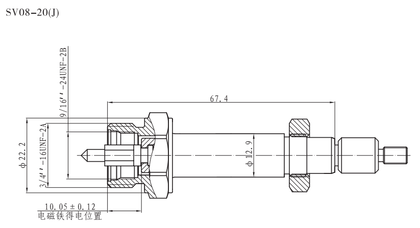 SV08-20(J)插裝磁管